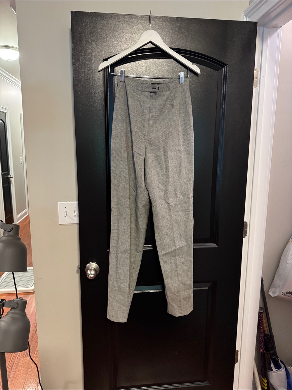 Men's Slim Fit Light Gray Dress Pants